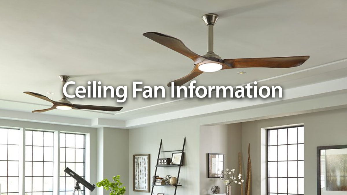 Norburn Lighting and Bath, ceiling-fan-info