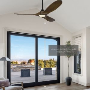 height recommendation for ceiling fan