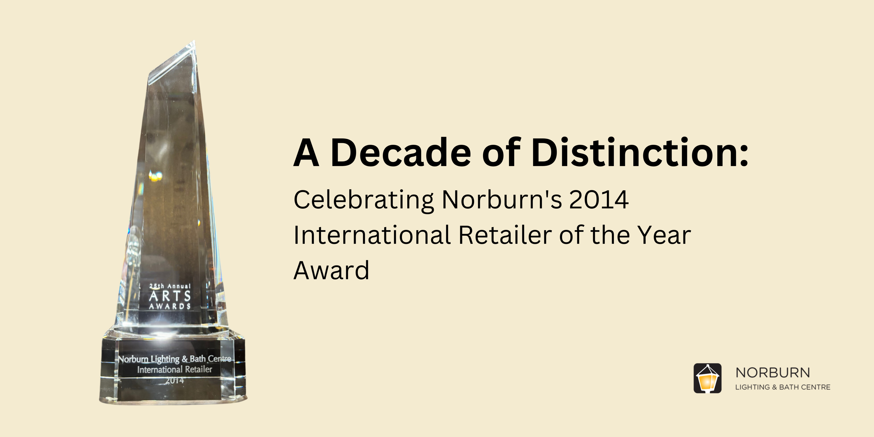 Norburn Lighting 2014 International Retailer of the Year 2014