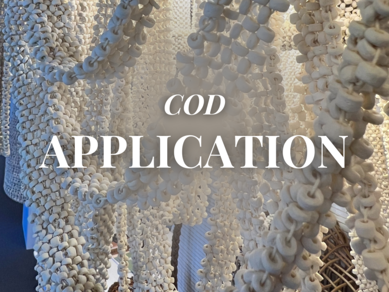 COD Application - Trade Program - Norburn Lighting