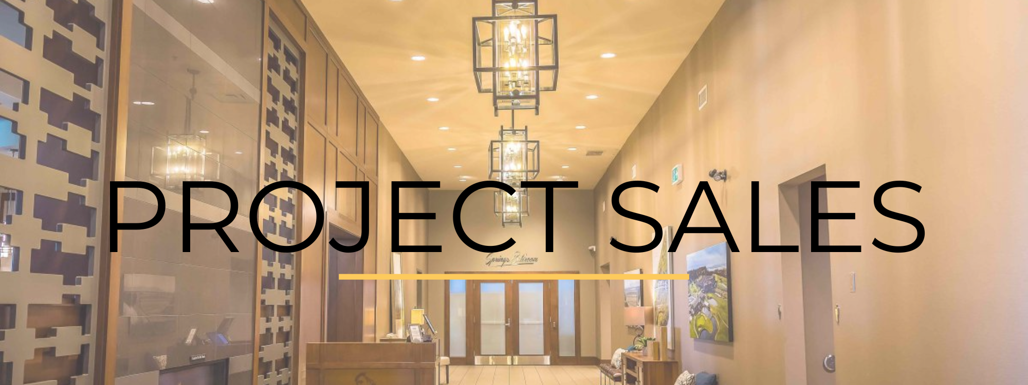 PROJECT SALES | NORBURN LIGHTING | COMMERCIAL LIGHTING | RESIDENTIAL LIGHTING